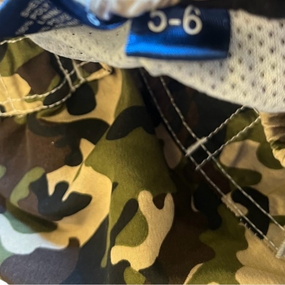 Kute n Koo swim pull-on trunks camouflage elastic waist lining pockets Boy 5 - Picture 6 of 12